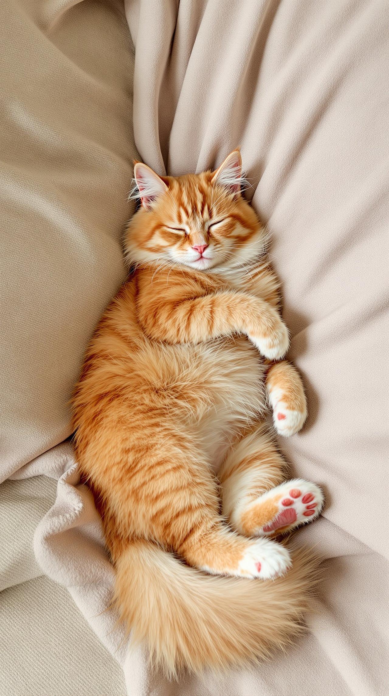 猫咪的100种奇怪睡姿合集 - 草民影视热门短视频